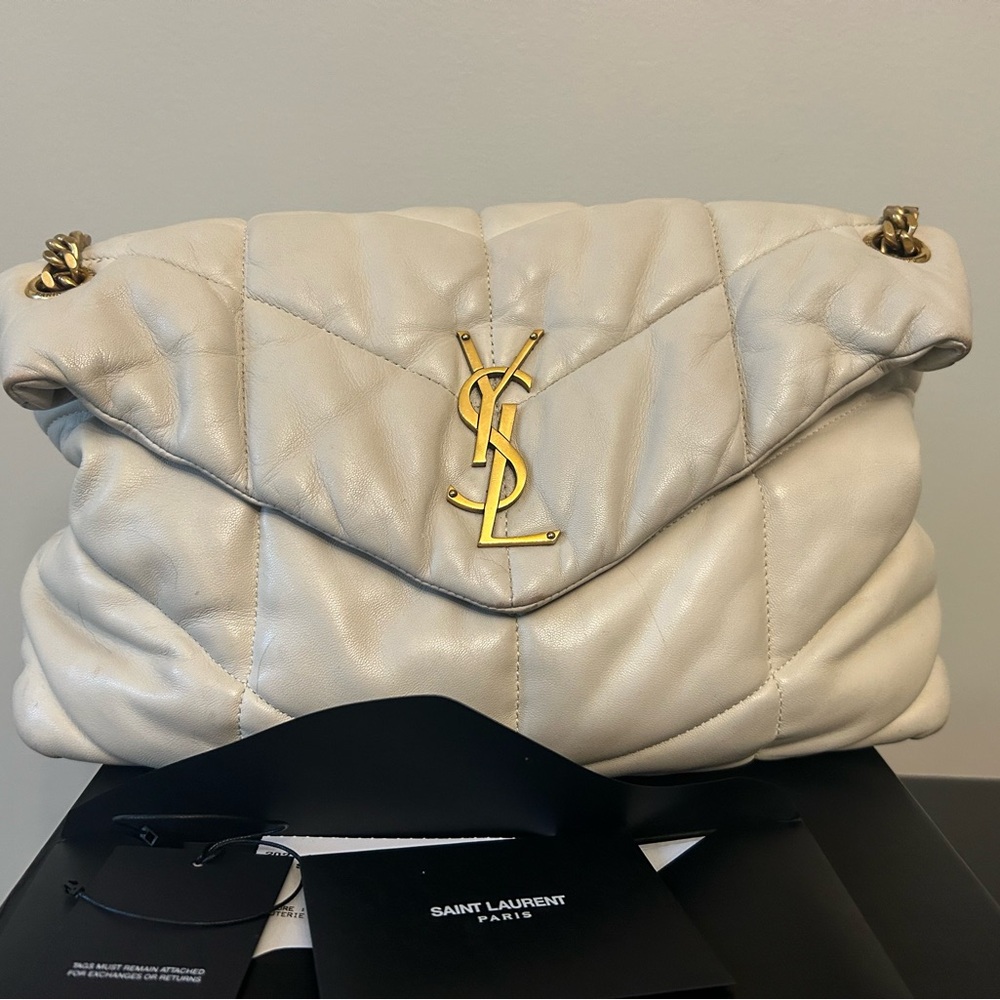 YSL medium puffer bag